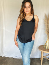 Load image into Gallery viewer, Brag About It Silk Tank Top
