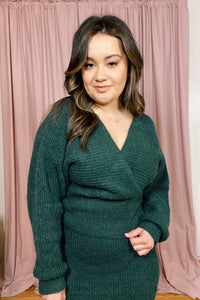 Cozy Glam Sweater Skirt Set